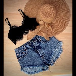 High Waisted Denim Shorts🔥